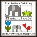 Sew Fresh Quilts 2015 Elephant Parade BOM Quilt Along